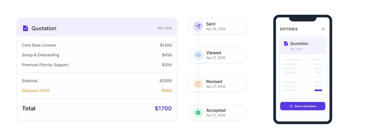 Instant Quotation Builder