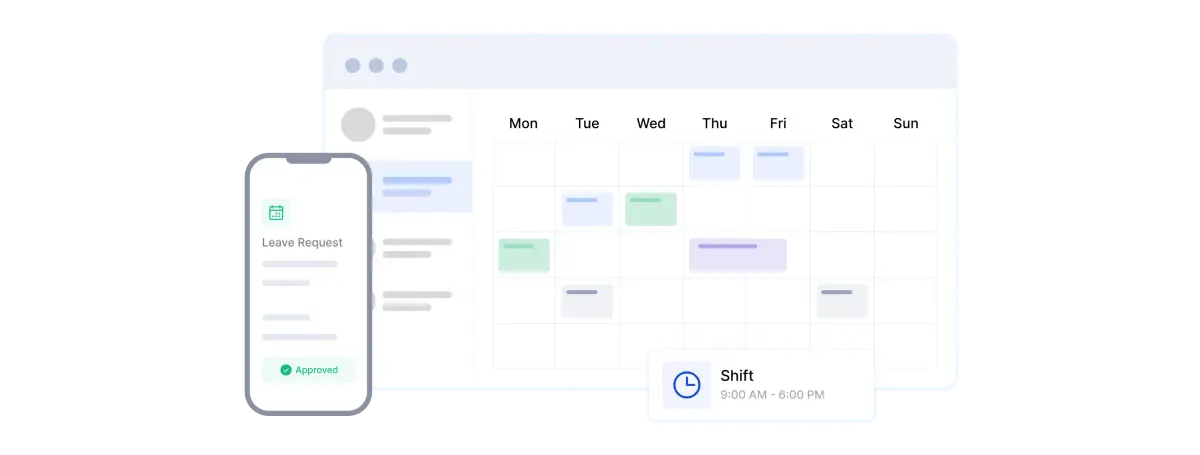 Attendance, Leave & Shifts